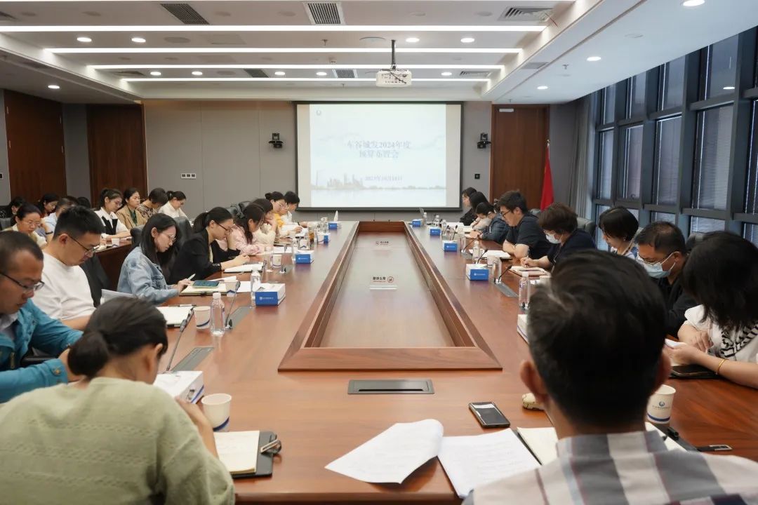 车谷城发集团召开2024年度财务预算布置会